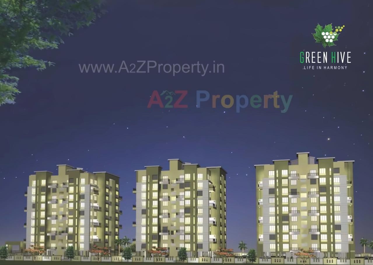 3D Elevation of real estate project Green Hive located at Fursungi, Pune, Maharashtra