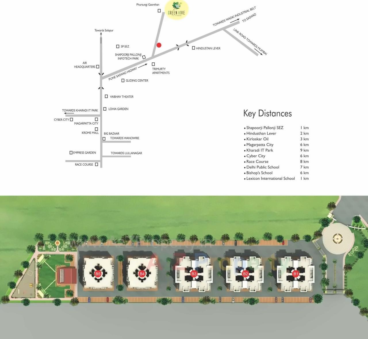  of real estate project Green Hive located at Fursungi, Pune, Maharashtra