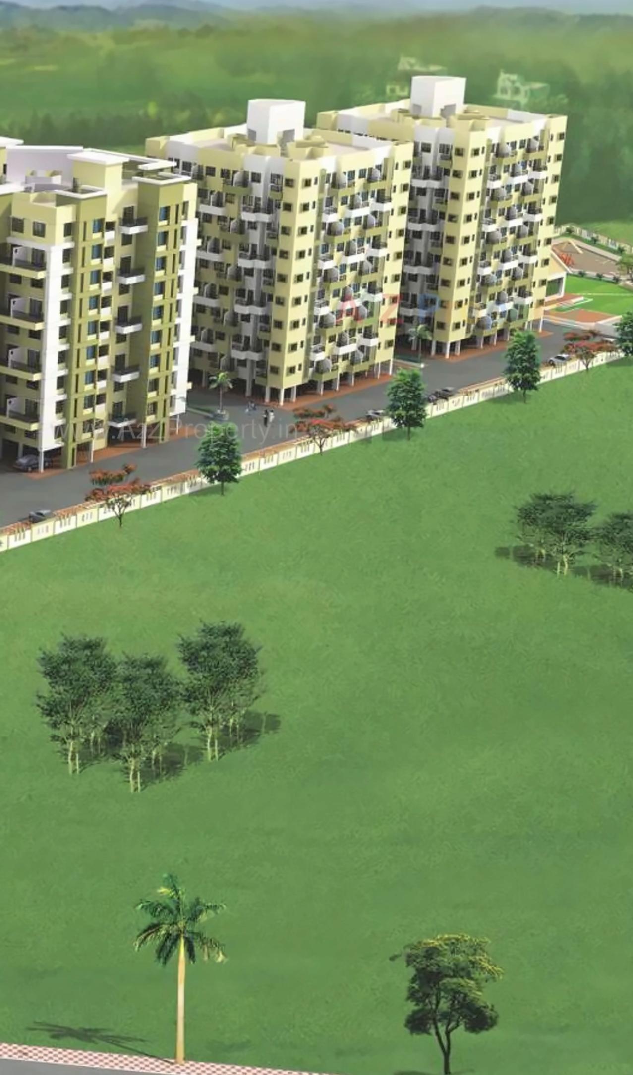 3D Elevation of real estate project Green Hive located at Fursungi, Pune, Maharashtra