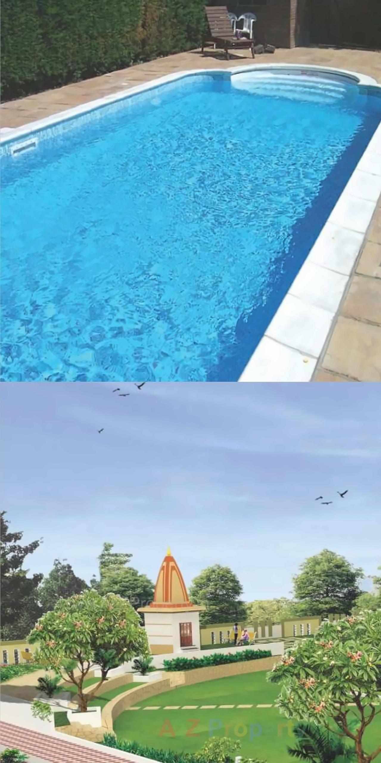 3D Elevation of real estate project Green Hive located at Fursungi, Pune, Maharashtra