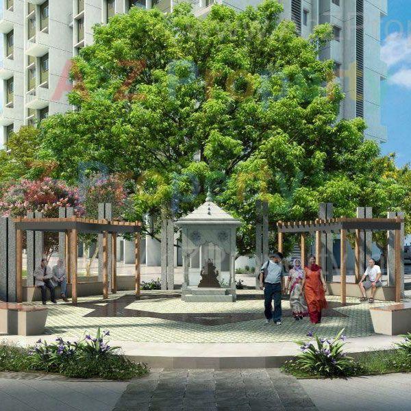 Park Center Temple Tree of real estate project Green Life located at Hinjavadi-ct, Pune, Maharashtra