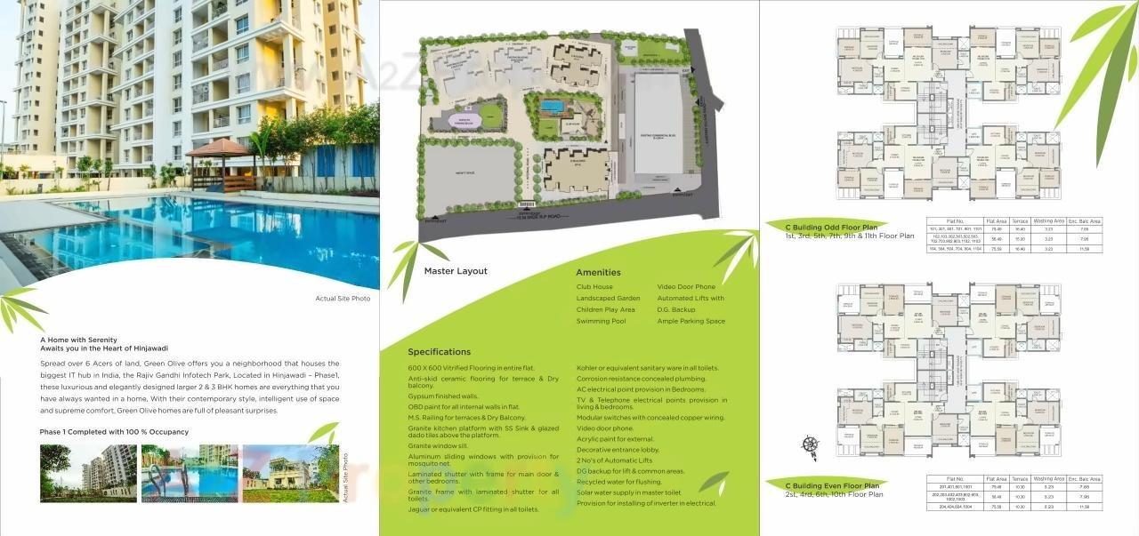  of real estate project Green Olive located at Hinjavadi-ct, Pune, Maharashtra