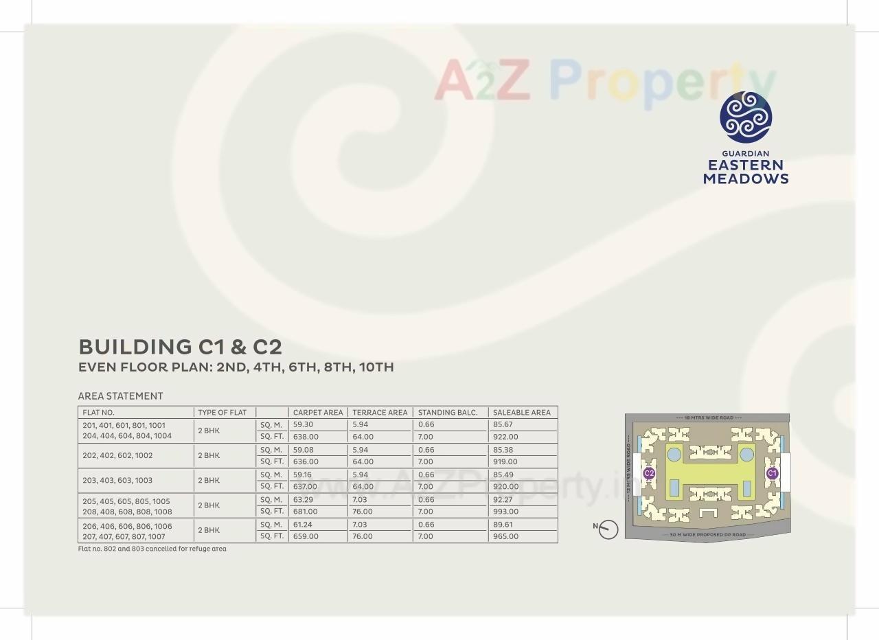  of real estate project Guardian Eastern Meadows located at Wagholi, Pune, Maharashtra