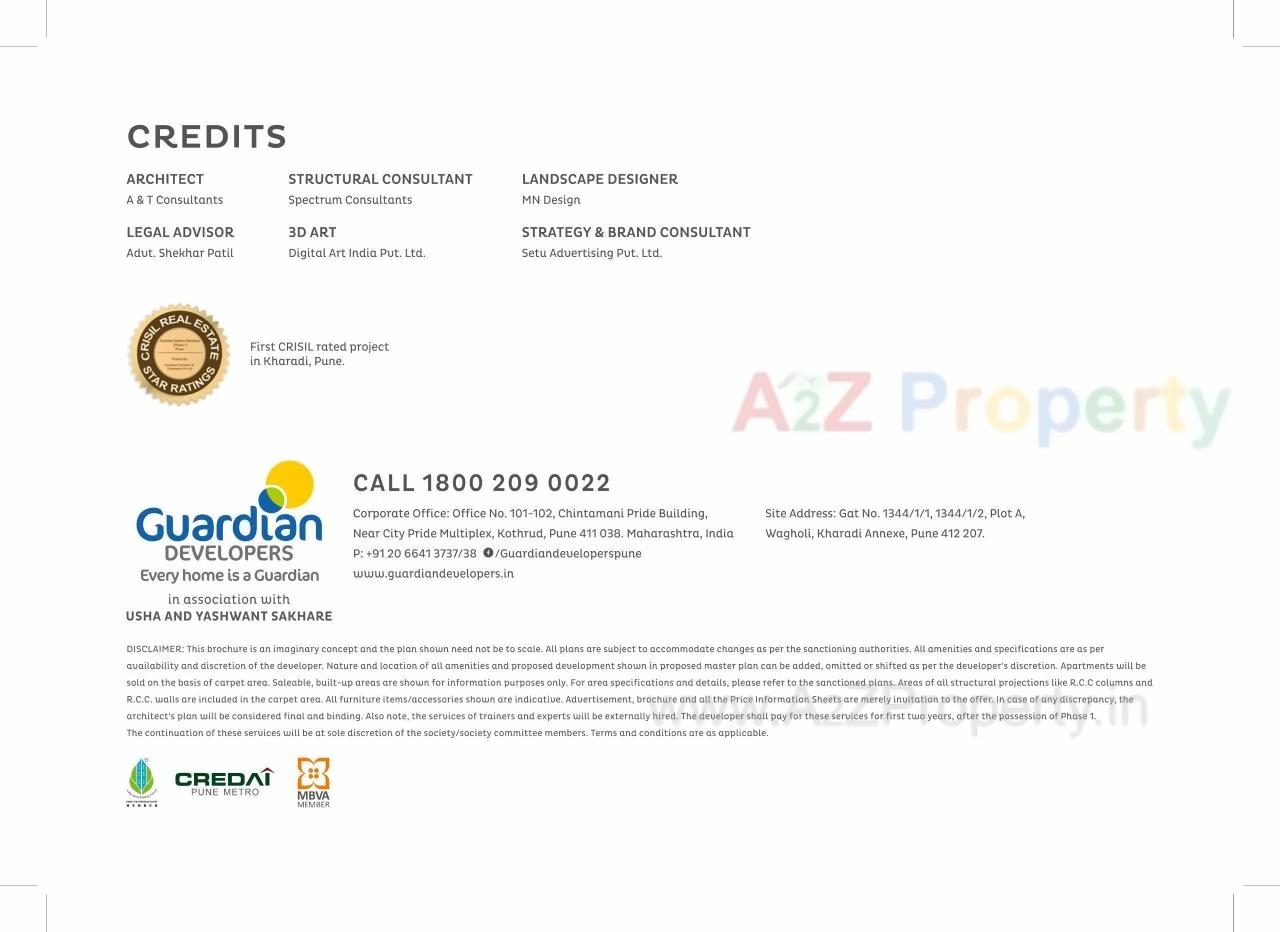  of real estate project Guardian Eastern Meadows located at Wagholi, Pune, Maharashtra