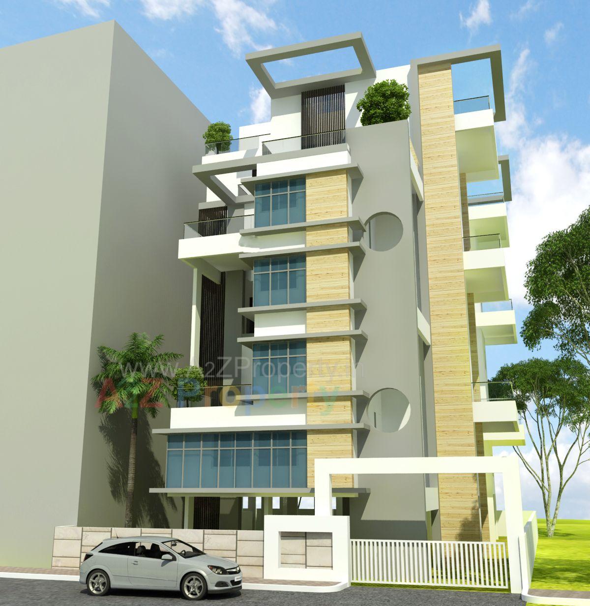 657 Finalv View of real estate project Gulab Vishwa located at Peth, Pune, Maharashtra