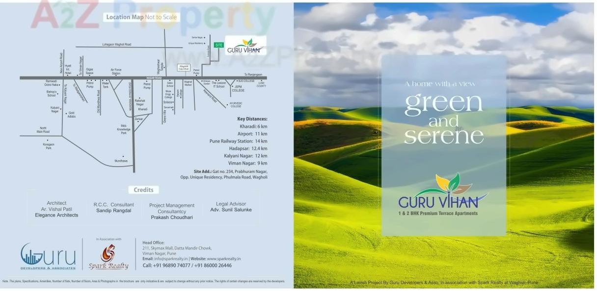  of real estate project Guru Vihan located at Wagholi, Pune, Maharashtra