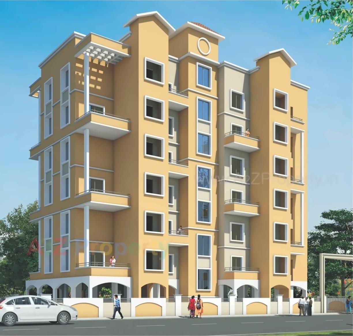 3D Elevation of real estate project Guru Vihan located at Wagholi, Pune, Maharashtra