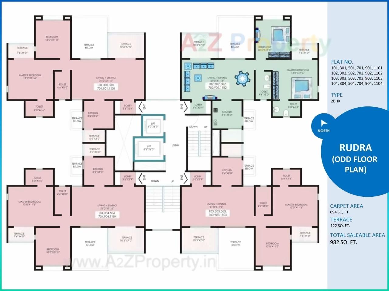 Layout of real estate project Harit Developers located at Pimpale-saudagar, Pune, Maharashtra