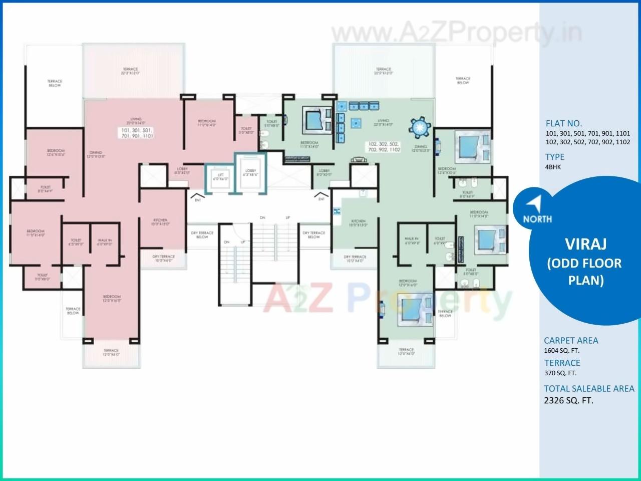 Layout of real estate project Harit Developers located at Pimpale-saudagar, Pune, Maharashtra