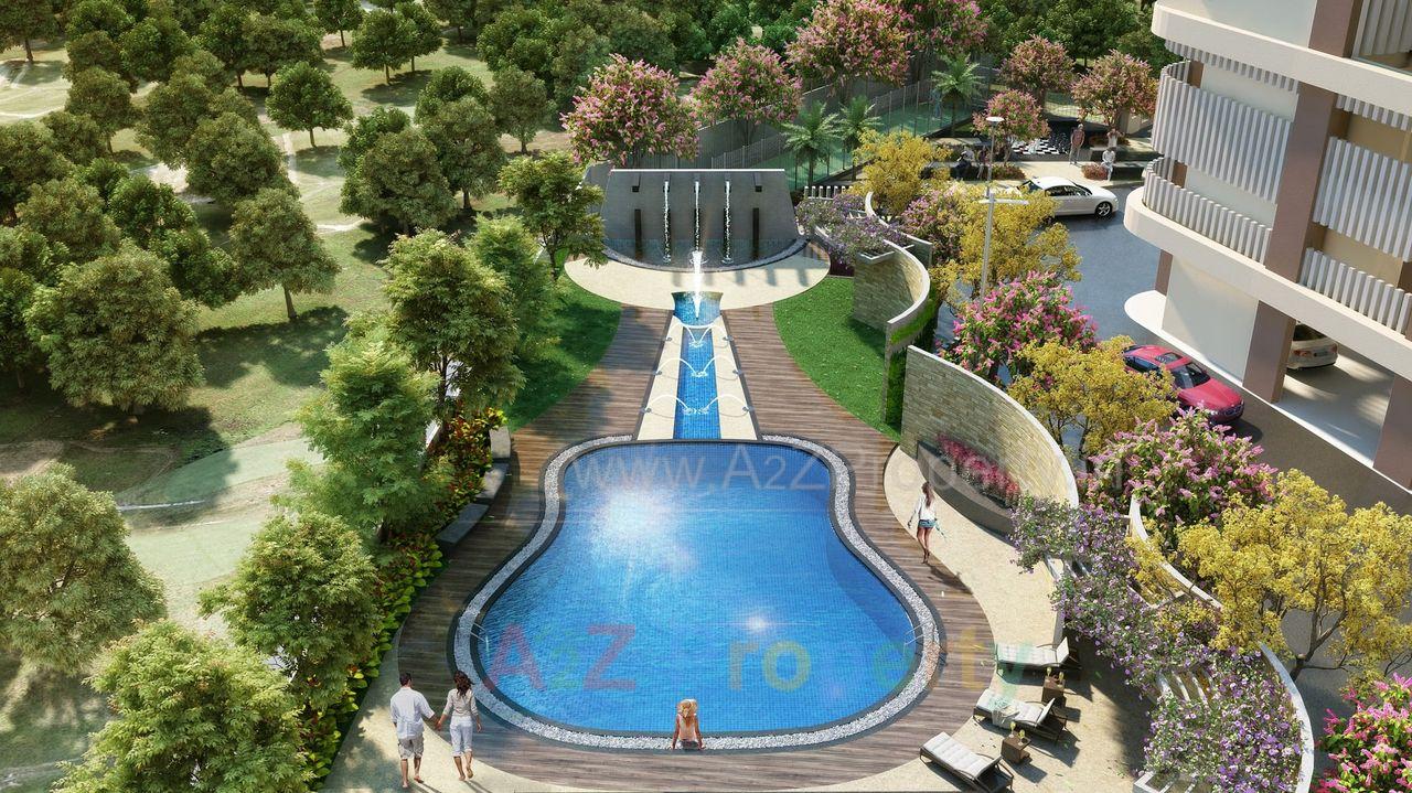 Vtp Pool View of real estate project Hi Life located at Mulshi, Pune, Maharashtra