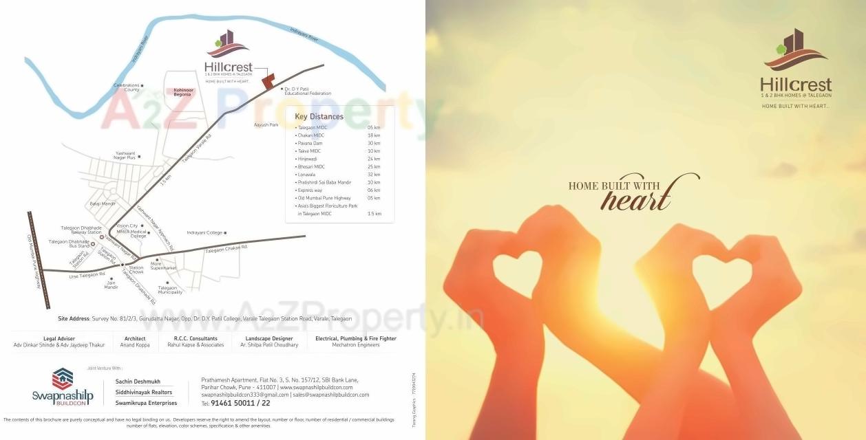  of real estate project Hillcrest located at Varale, Pune, Maharashtra