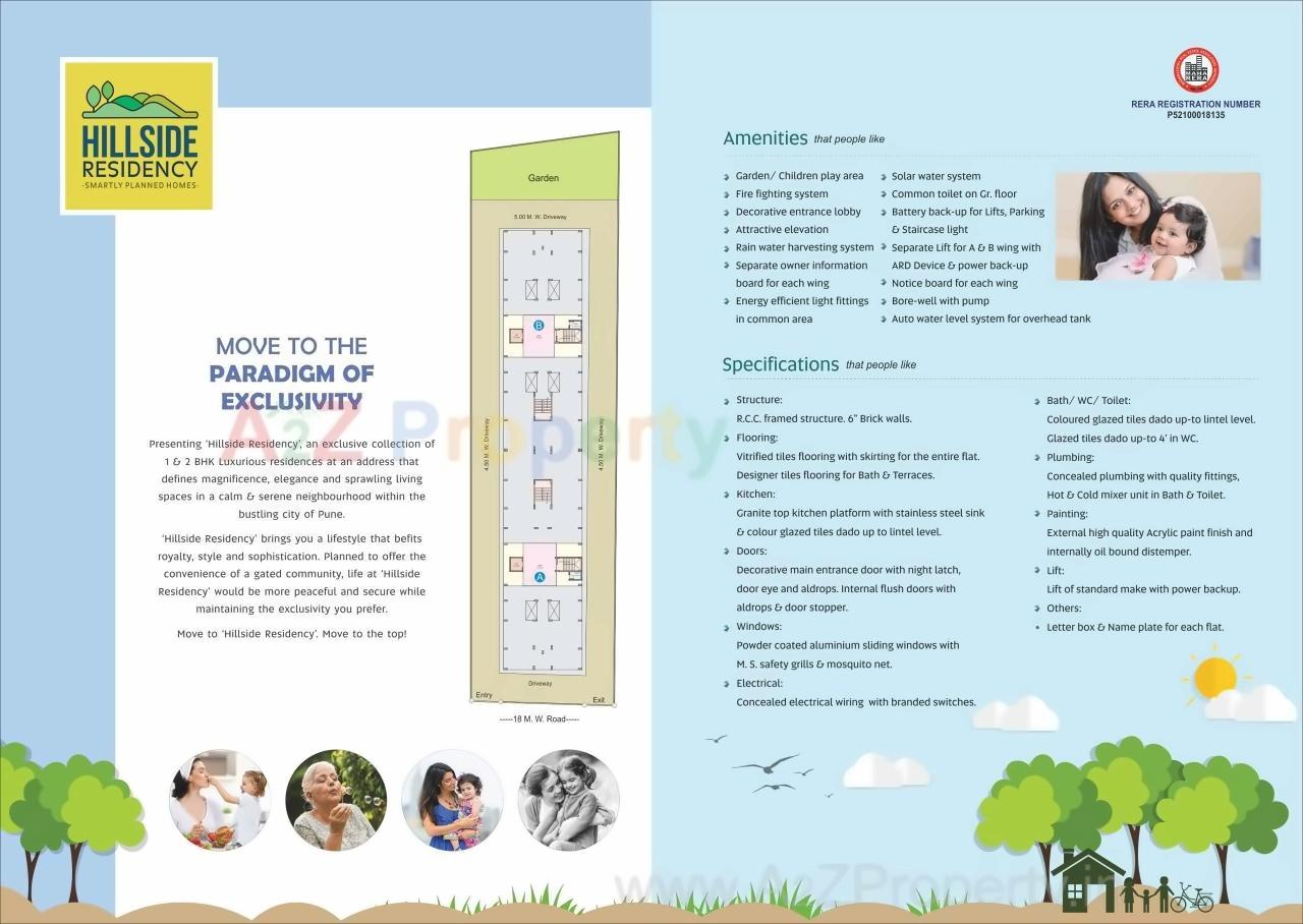  of real estate project Hillside Residency located at Pimpri-chinchawad-m-corp, Pune, Maharashtra