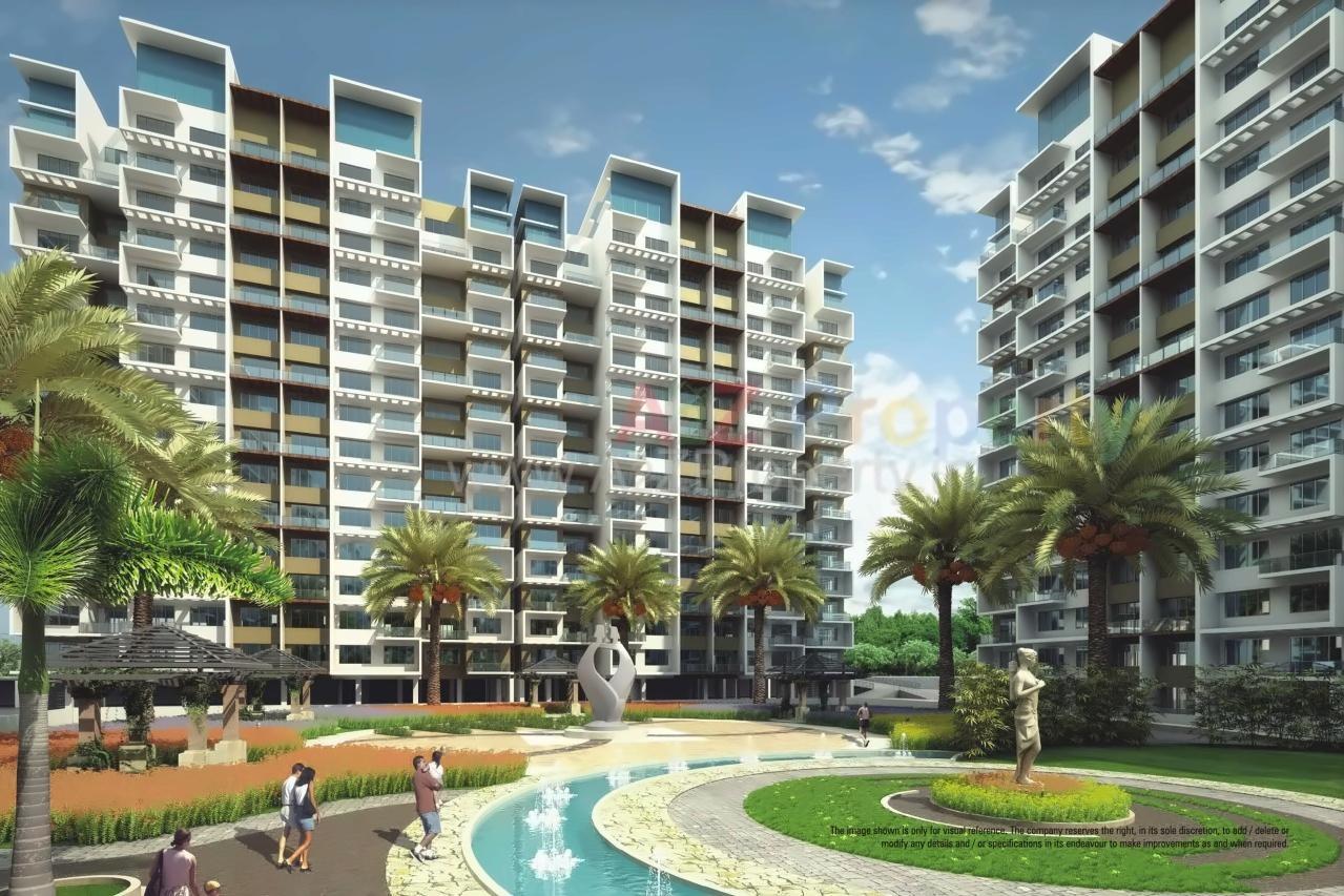 3D Elevation of real estate project Hillview Residency located at Pune-m-corp, Pune, Maharashtra