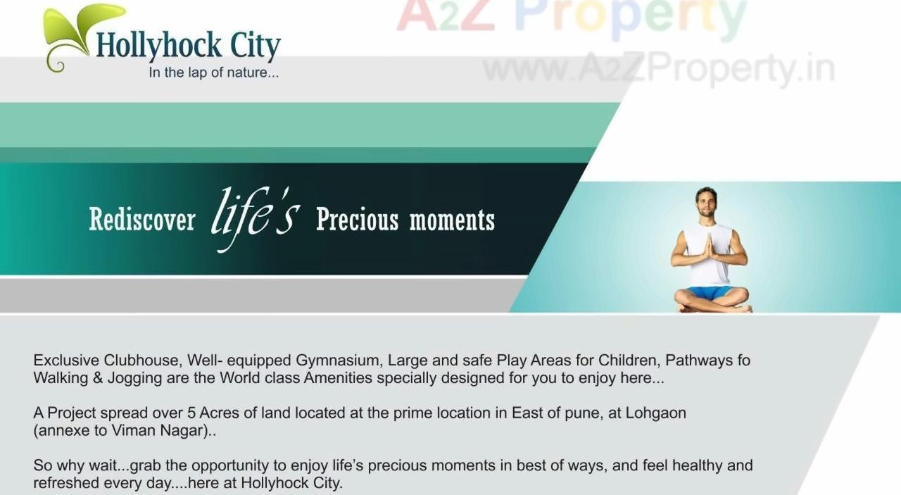 of real estate project Hollyhock City located at Lohgaon, Pune, Maharashtra