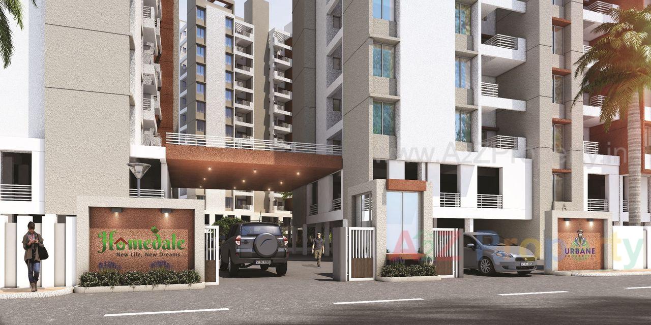Gate of real estate project Homedale located at Khadakwasala, Pune, Maharashtra