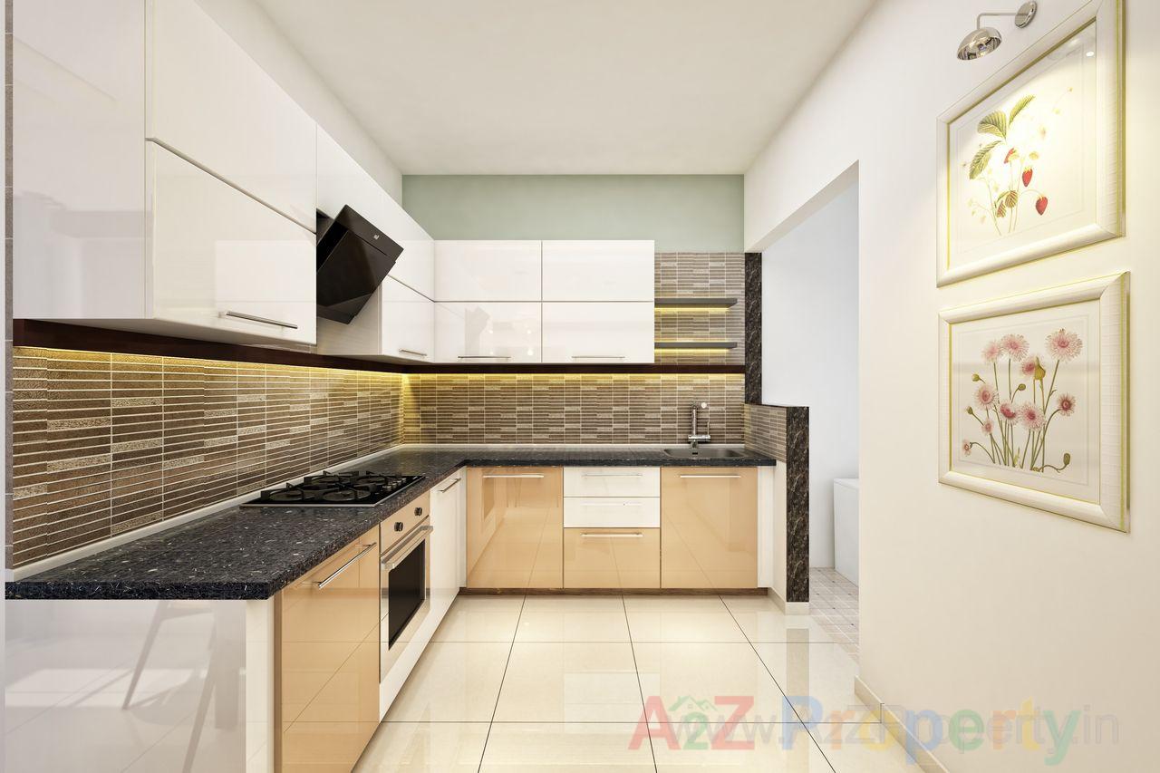 Kitchen of real estate project Homedale located at Khadakwasala, Pune, Maharashtra