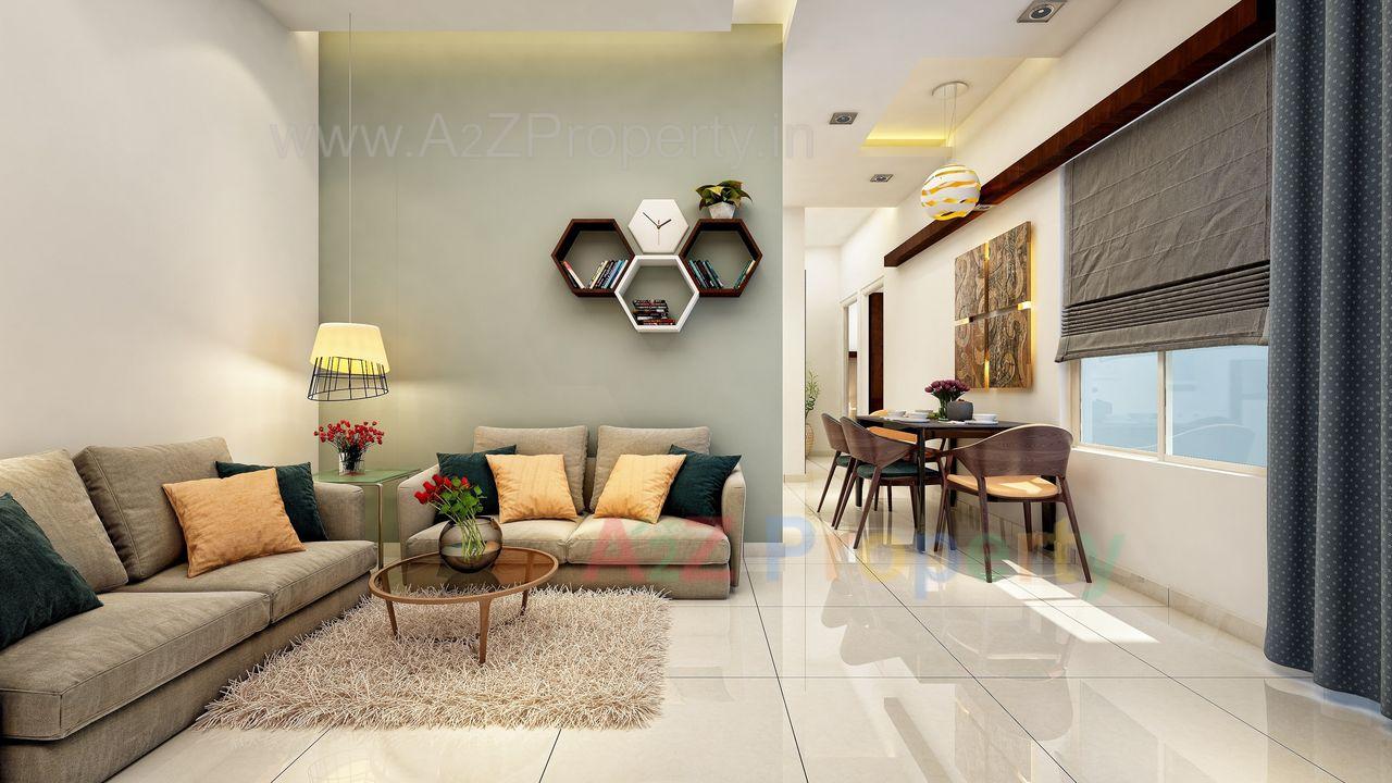 Living of real estate project Homedale located at Khadakwasala, Pune, Maharashtra