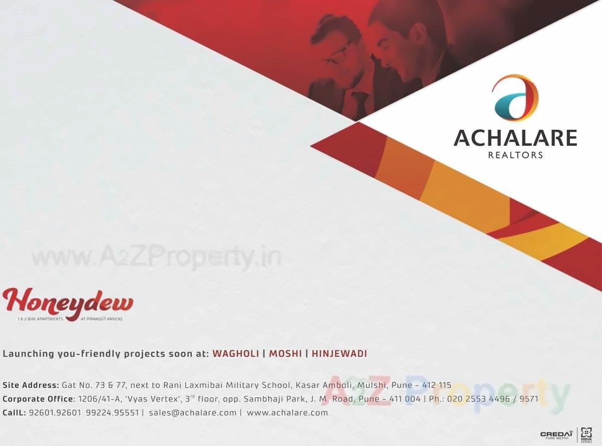  of real estate project Honeydew A 12th Floor located at Kasar-amboli, Pune, Maharashtra