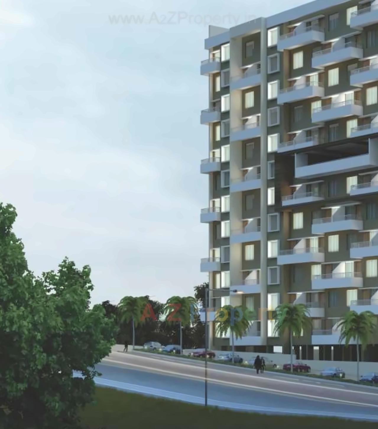3D Elevation of real estate project Honeydew A 12th Floor located at Kasar-amboli, Pune, Maharashtra