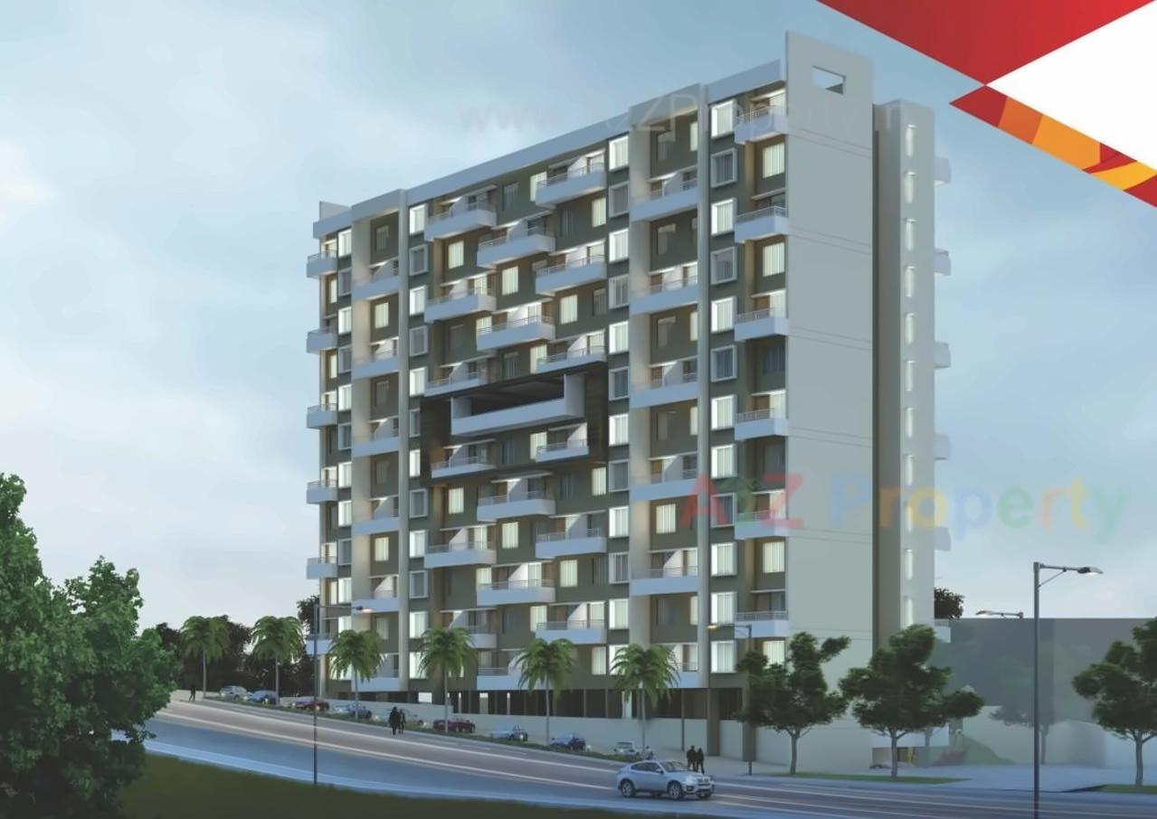 3D Elevation of real estate project Honeydew A 12th Floor located at Kasar-amboli, Pune, Maharashtra