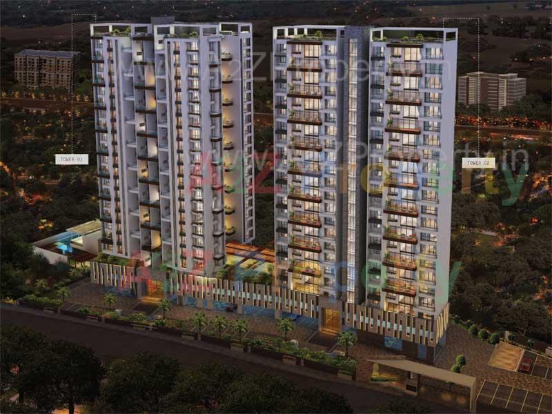 3D Elevation of real estate project Imperial Atria Tower located at Baner, Pune, Maharashtra
