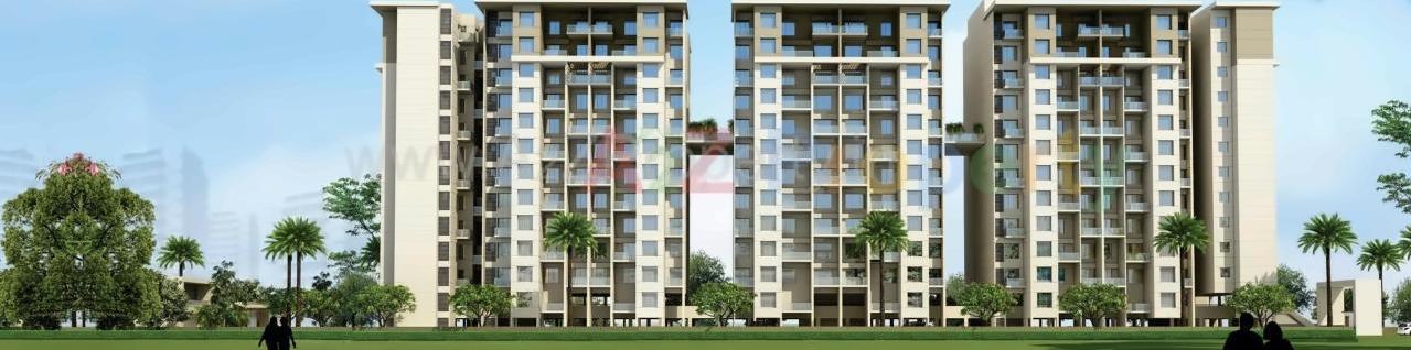 3D Elevation of real estate project Imperial Tower located at Mohammadwadi, Pune, Maharashtra