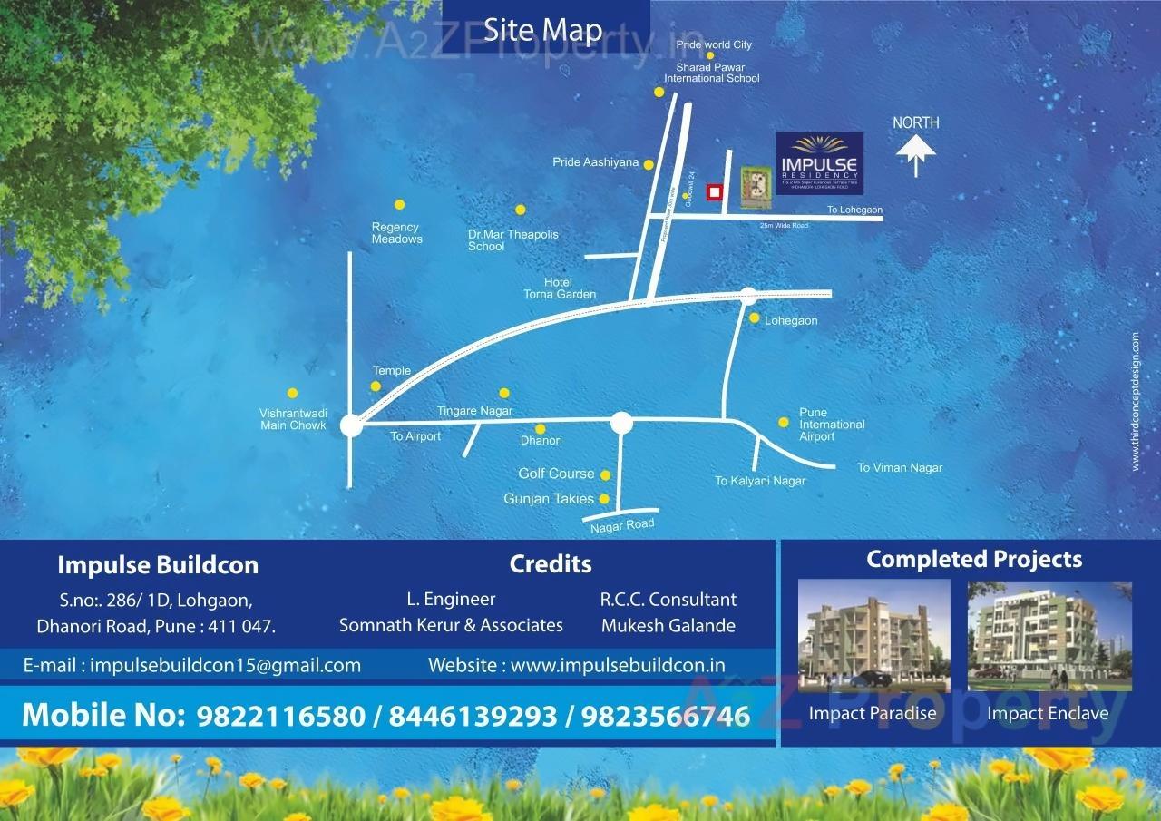  of real estate project Impulse Residency located at Lohgaon, Pune, Maharashtra