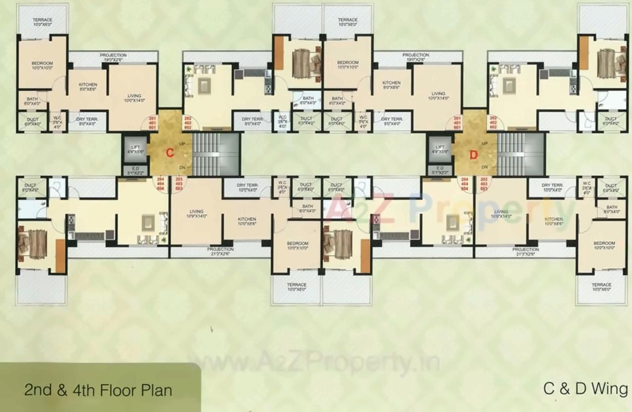 Layout of real estate project Indrayani Complex located at Dehu, Pune, Maharashtra
