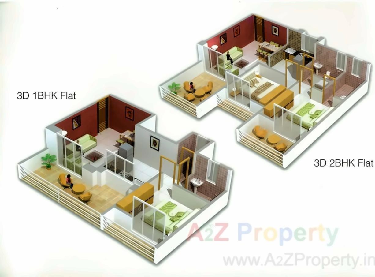 Layout of real estate project Indrayani Complex located at Dehu, Pune, Maharashtra