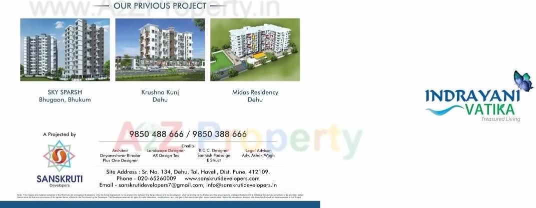  of real estate project Indrayani Vatika located at Dehu, Pune, Maharashtra