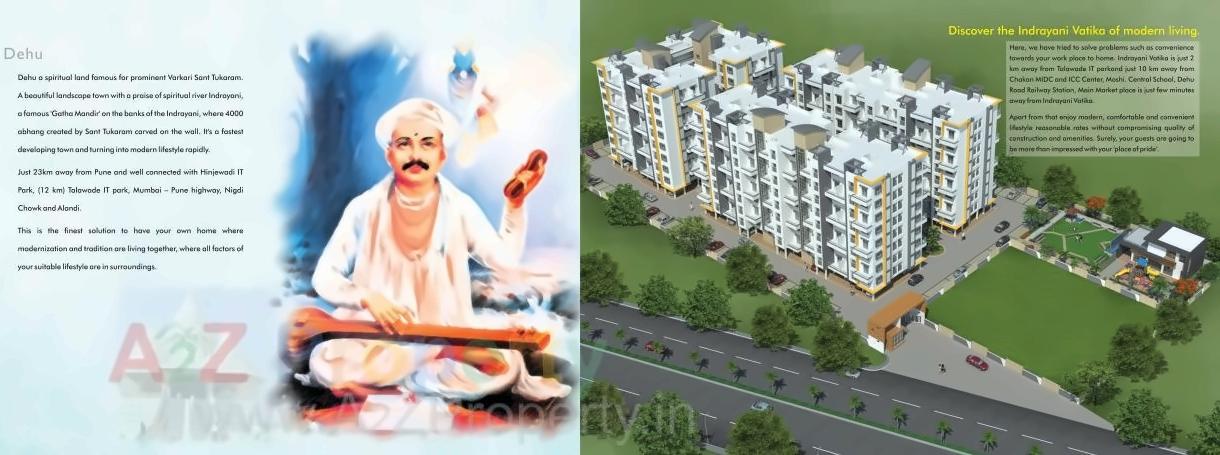  of real estate project Indrayani Vatika located at Dehu, Pune, Maharashtra