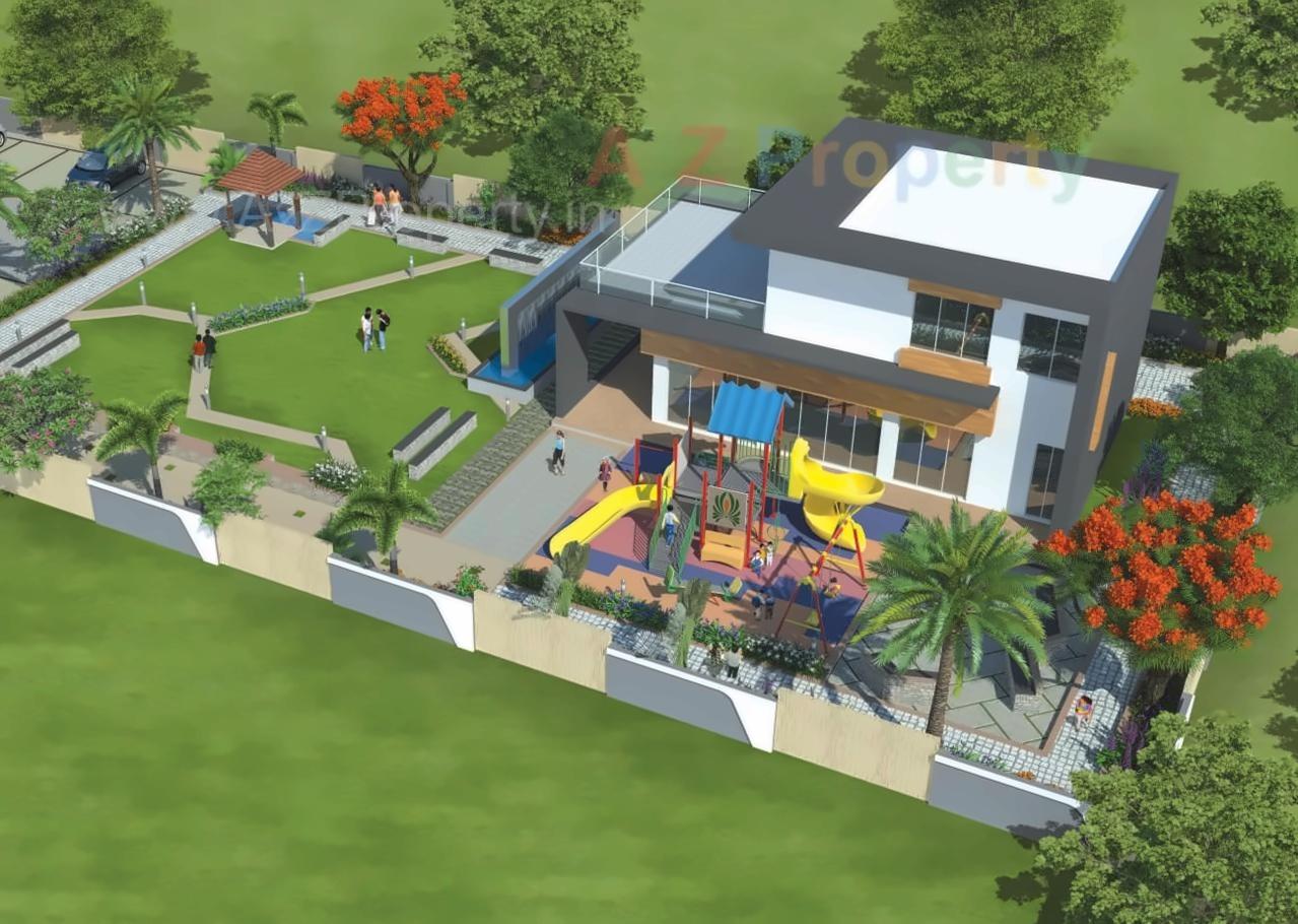 3D Elevation of real estate project Indrayani Vatika located at Dehu, Pune, Maharashtra