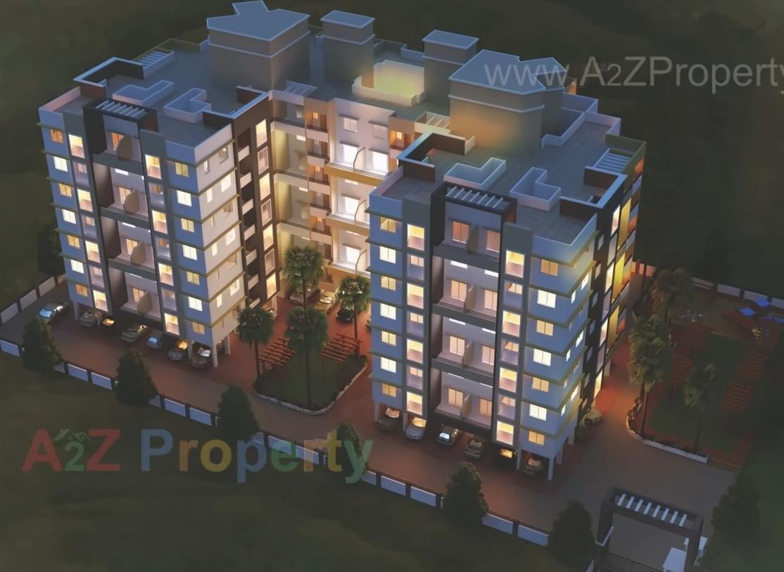 3D Elevation of real estate project Indrayaniira located at Ouatade-handewadi, Pune, Maharashtra