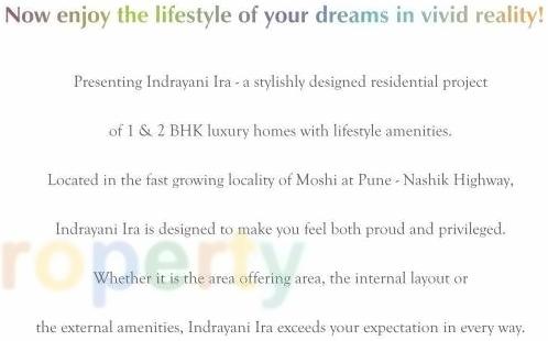  of real estate project Indrayaniira located at Ouatade-handewadi, Pune, Maharashtra
