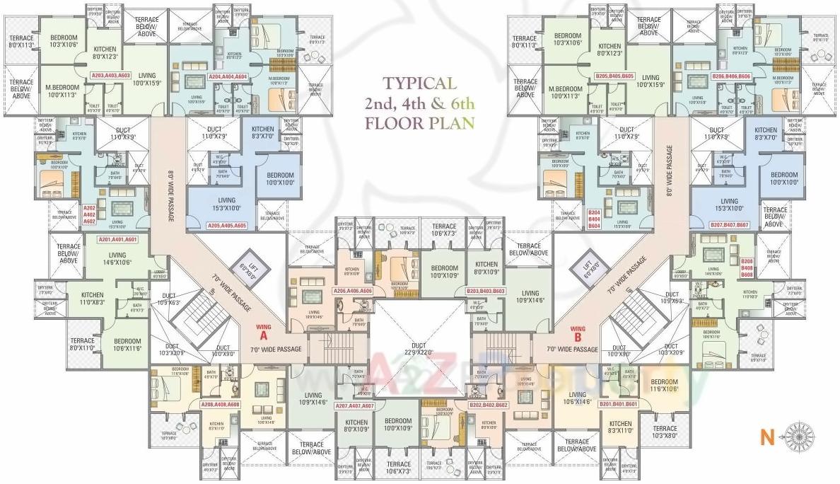 Layout of real estate project Indrayaniira located at Ouatade-handewadi, Pune, Maharashtra