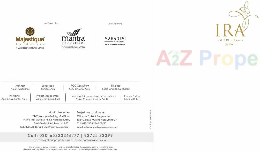  of real estate project Ira located at Undri, Pune, Maharashtra