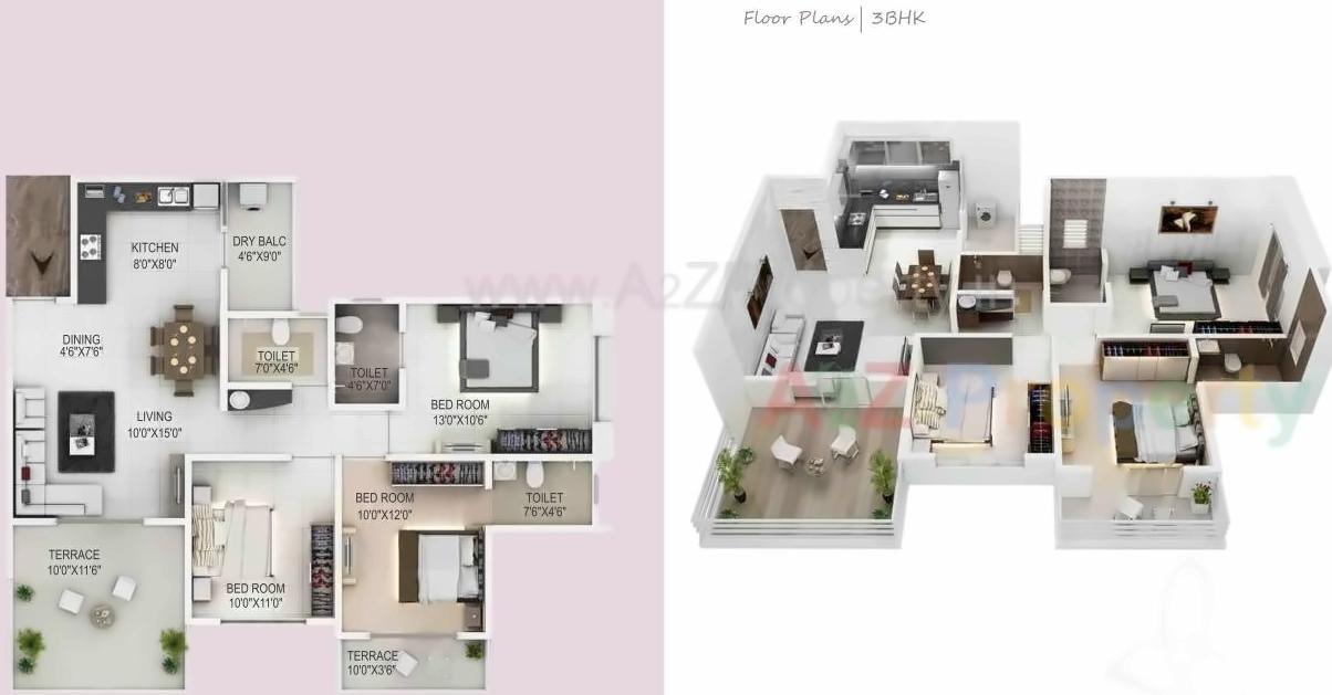 Layout of real estate project Ira located at Undri, Pune, Maharashtra