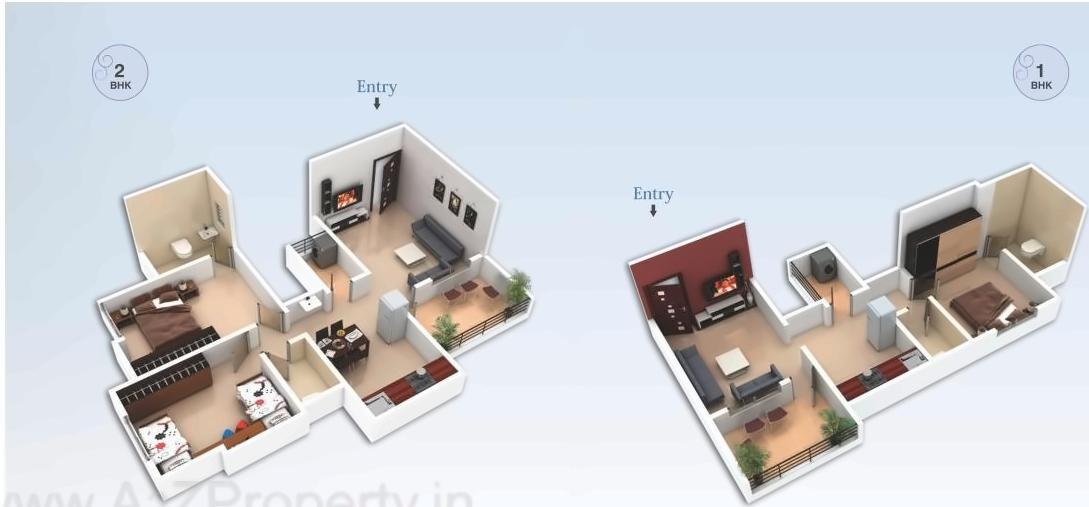 Layout of real estate project Irene located at Hadapsar, Pune, Maharashtra