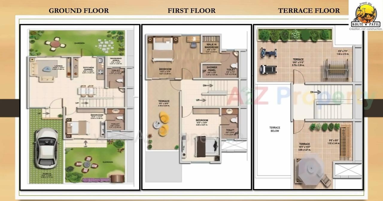Layout of real estate project Ivy Estate   Ivy Apartments Villas Umang Premiere Umang Primo located at Wagholi, Pune, Maharashtra