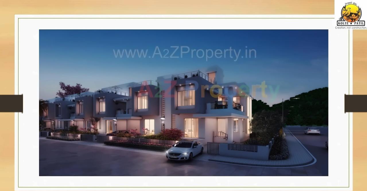 3D Elevation of real estate project Ivy Estate   Ivy Apartments Villas Umang Premiere Umang Primo located at Wagholi, Pune, Maharashtra