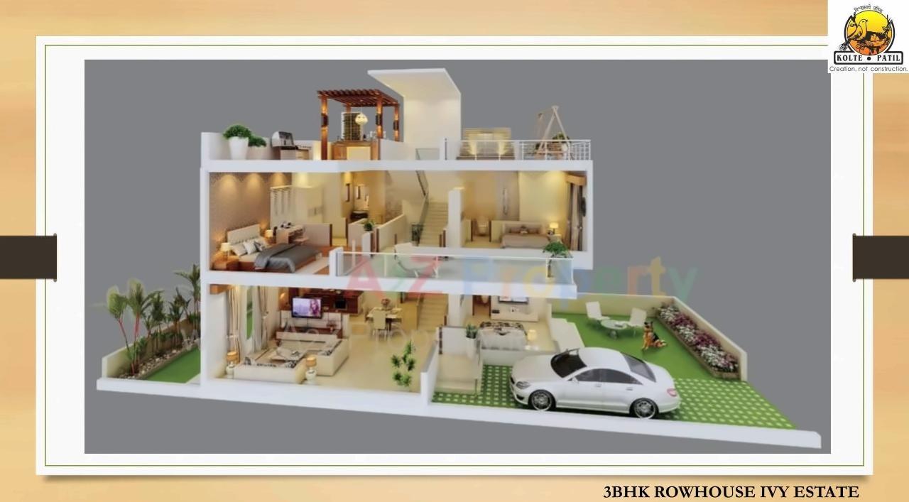 Layout of real estate project Ivy Estate   Ivy Apartments Villas Umang Premiere Umang Primo located at Wagholi, Pune, Maharashtra