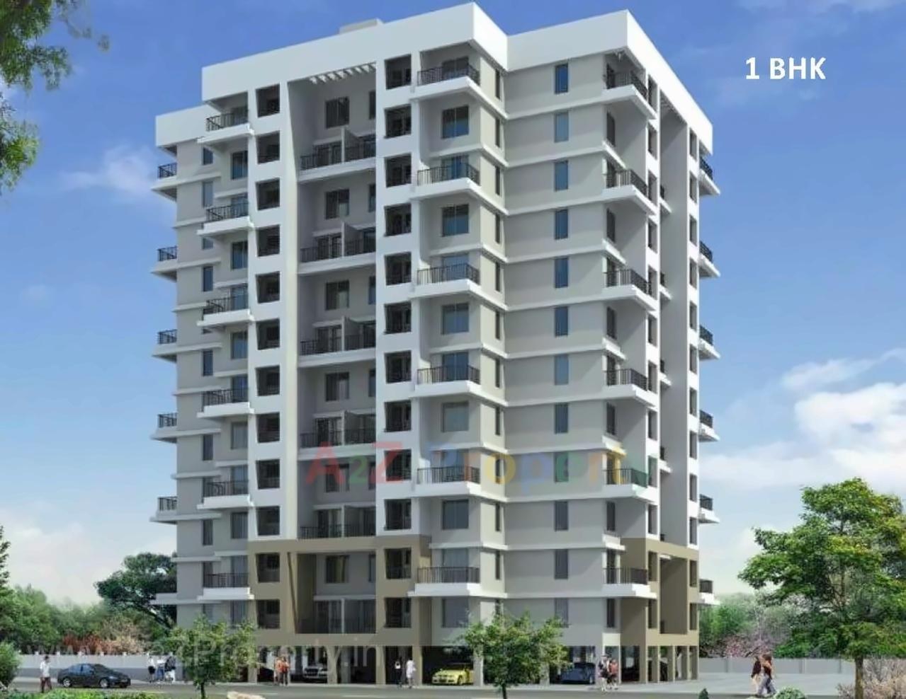 3D Elevation of real estate project Ivy Estate Umang Premier located at Wagholi, Pune, Maharashtra