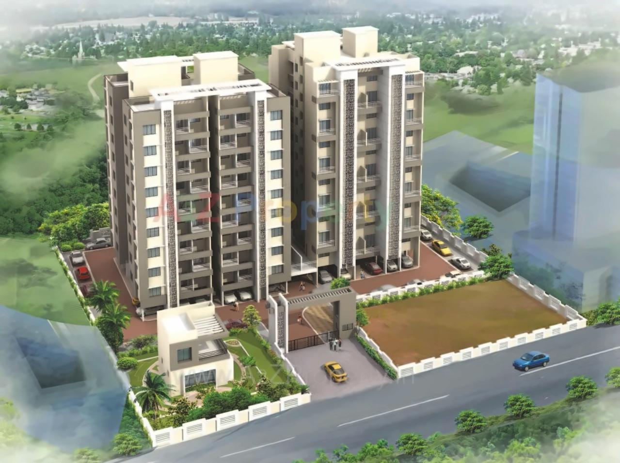 3D Elevation of real estate project Jubilation located at Wagholi, Pune, Maharashtra