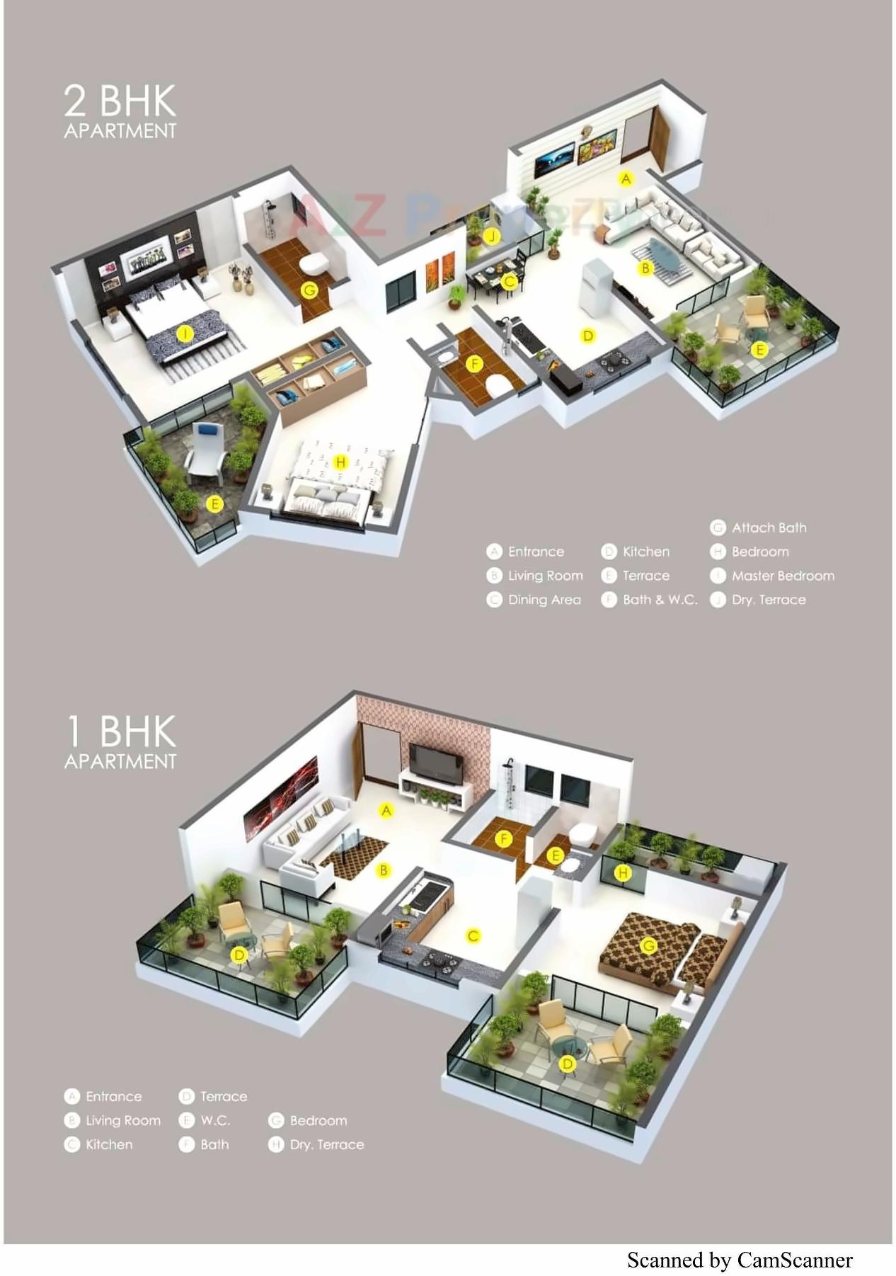Layout of real estate project Kaka Homes located at Pimpri-chinchawad-m-corp, Pune, Maharashtra