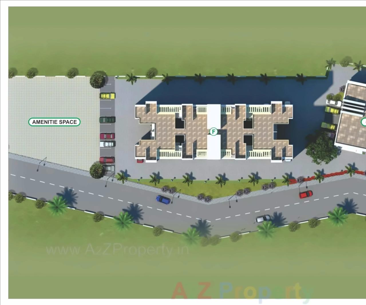 3D Elevation of real estate project Kalaapi Cira located at Pirangut, Pune, Maharashtra