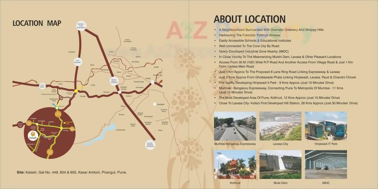  of real estate project Kalash located at Kasar-amboli, Pune, Maharashtra