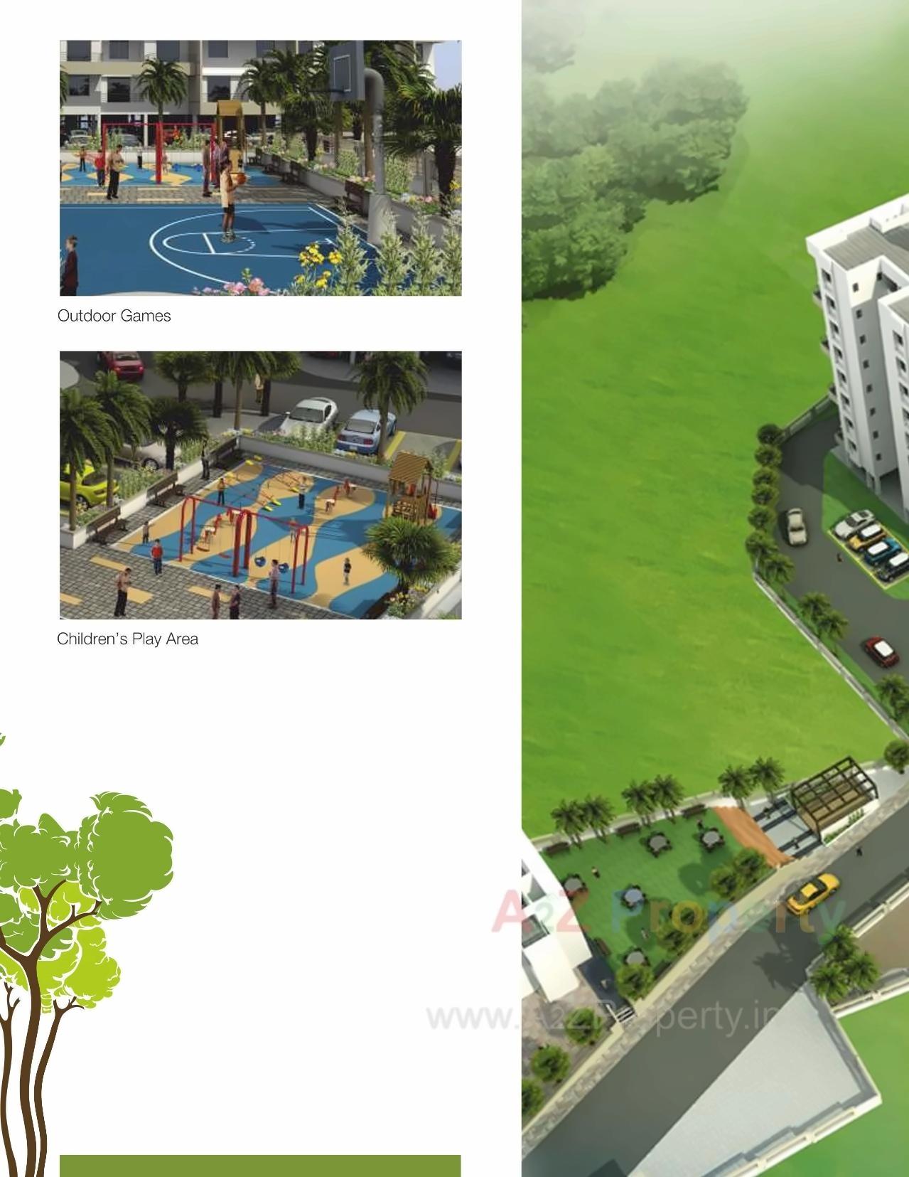 3D Elevation of real estate project Kalpavruksha located at Kasar-amboli, Pune, Maharashtra