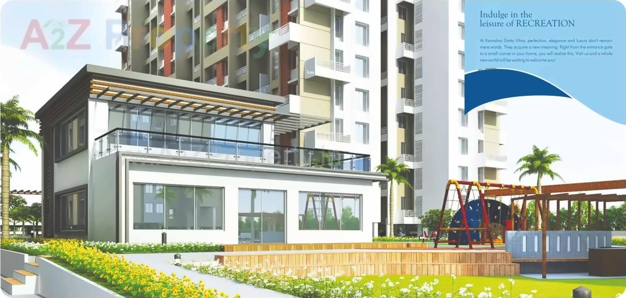 3D Elevation of real estate project Kamalraj Datta Vihar located at Pimpri-chinchawad-m-corp, Pune, Maharashtra