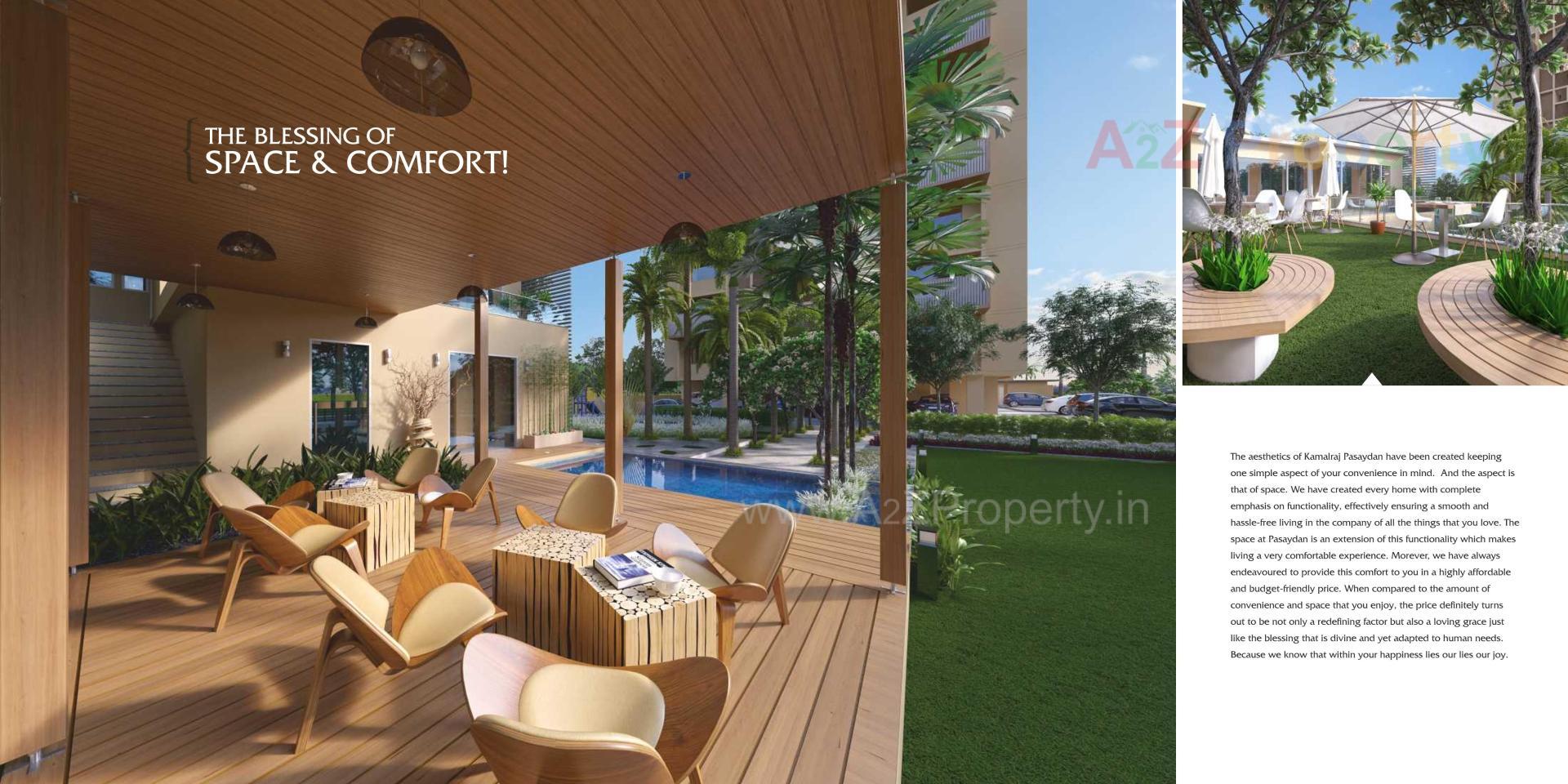 3D Elevation of real estate project Kamalraj Pasaydan located at Dighi, Pune, Maharashtra