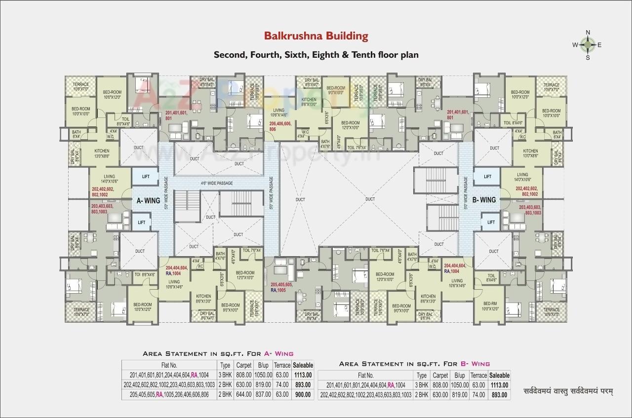 Layout of real estate project Kanha Yashoda located at Narhe, Pune, Maharashtra